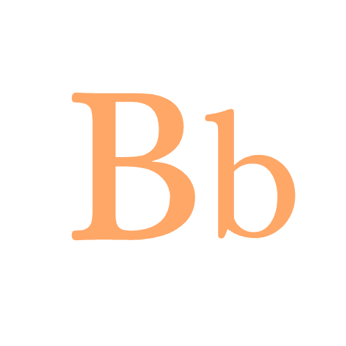 B